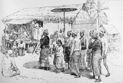The Burmah Expedition: The Woon of Burmah on his Way to Visit General Prendergast, from 
